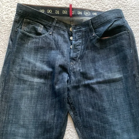 Earnest sewn jeans. Great condition.  Like new. No tears no stains - Picture 5 of 6